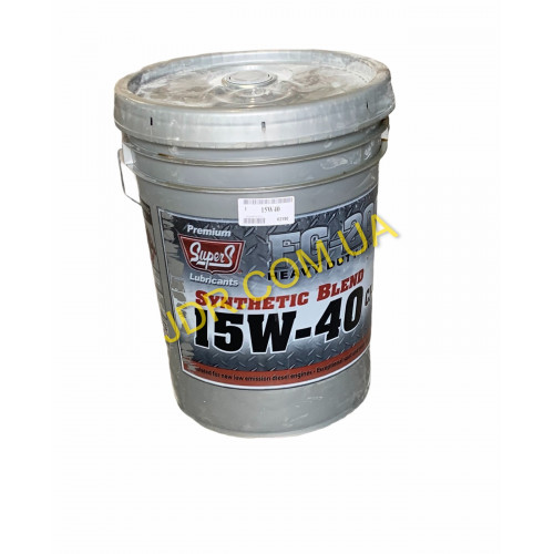 JDR - Масло моторне SUPER SFG-2000 SYNTHETIC BLEND 15W40 CK-4  MOTOR OIL 5 GALLON(18.93 л) SUS. 15W40.1005 x2190