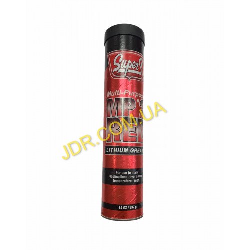 JDR - Мастило SUPER S MULTI-PURPOSE RED LITHIUM #2 GREASE50/14 OUNCE. картридж 0,397кг x2934